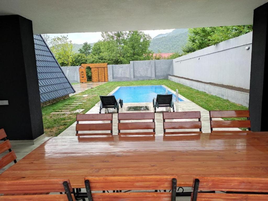 Qafqaz Wood Chalet Габала Екстер'єр фото