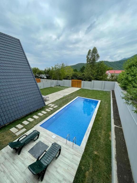 Qafqaz Wood Chalet Габала Екстер'єр фото